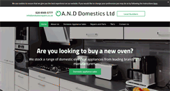 Desktop Screenshot of andsalesrepairs.co.uk